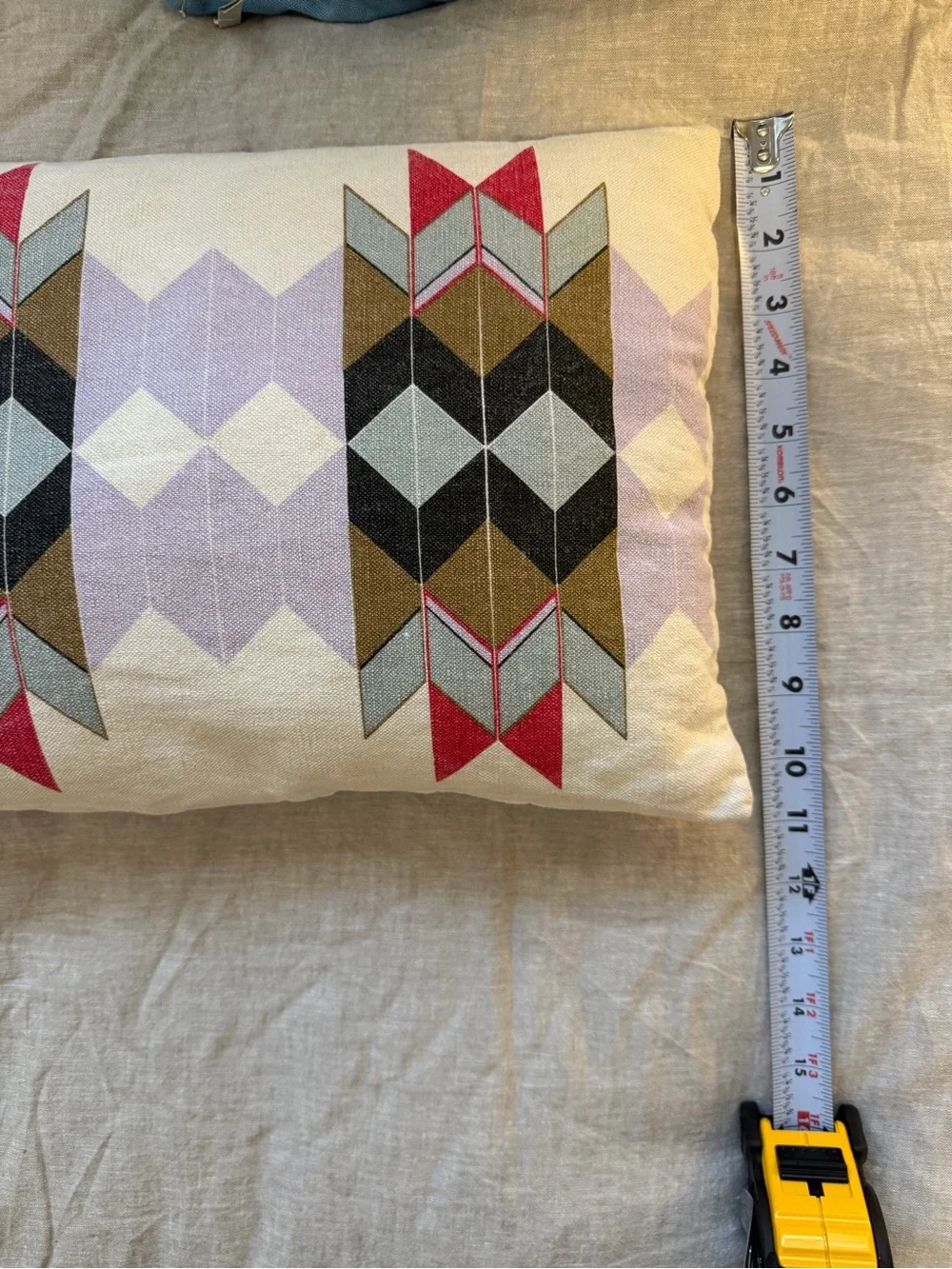 West Elm textured lumbar